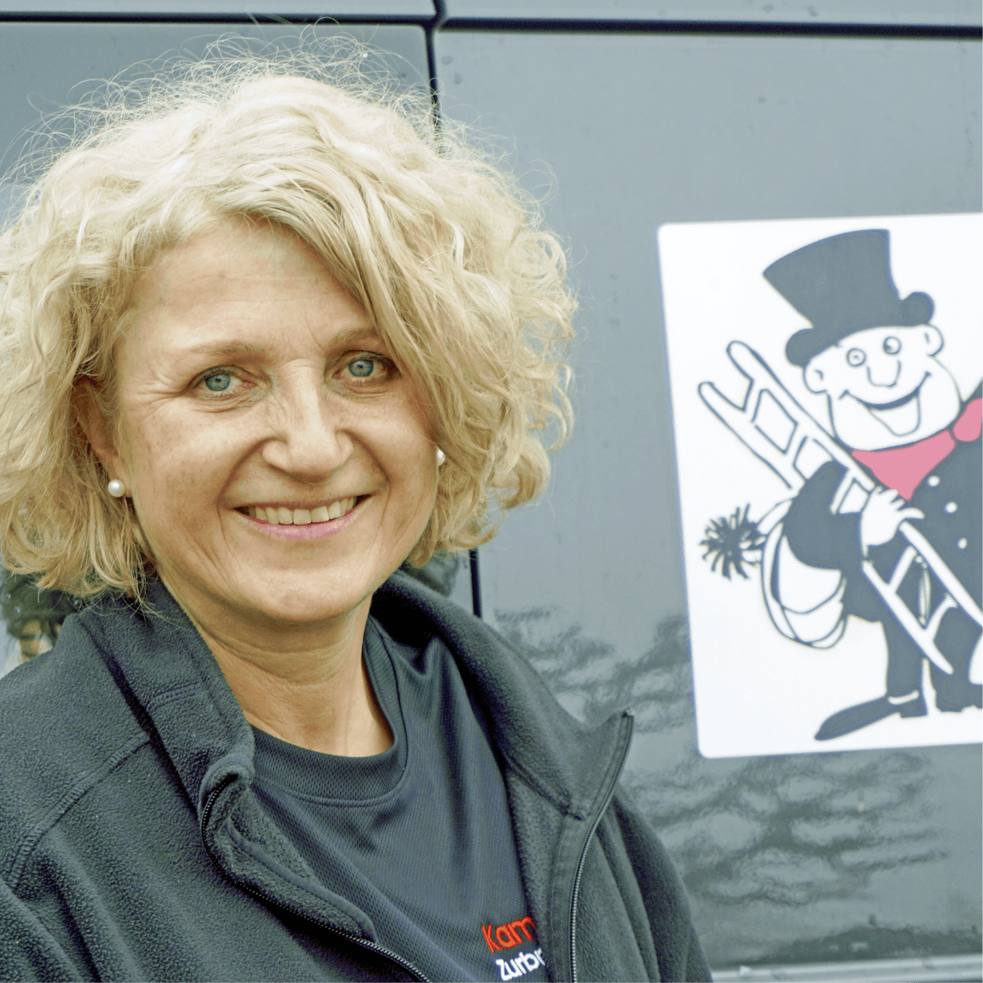 Carmen Boretti von der Kaminfeger Zurbrügg GmbH