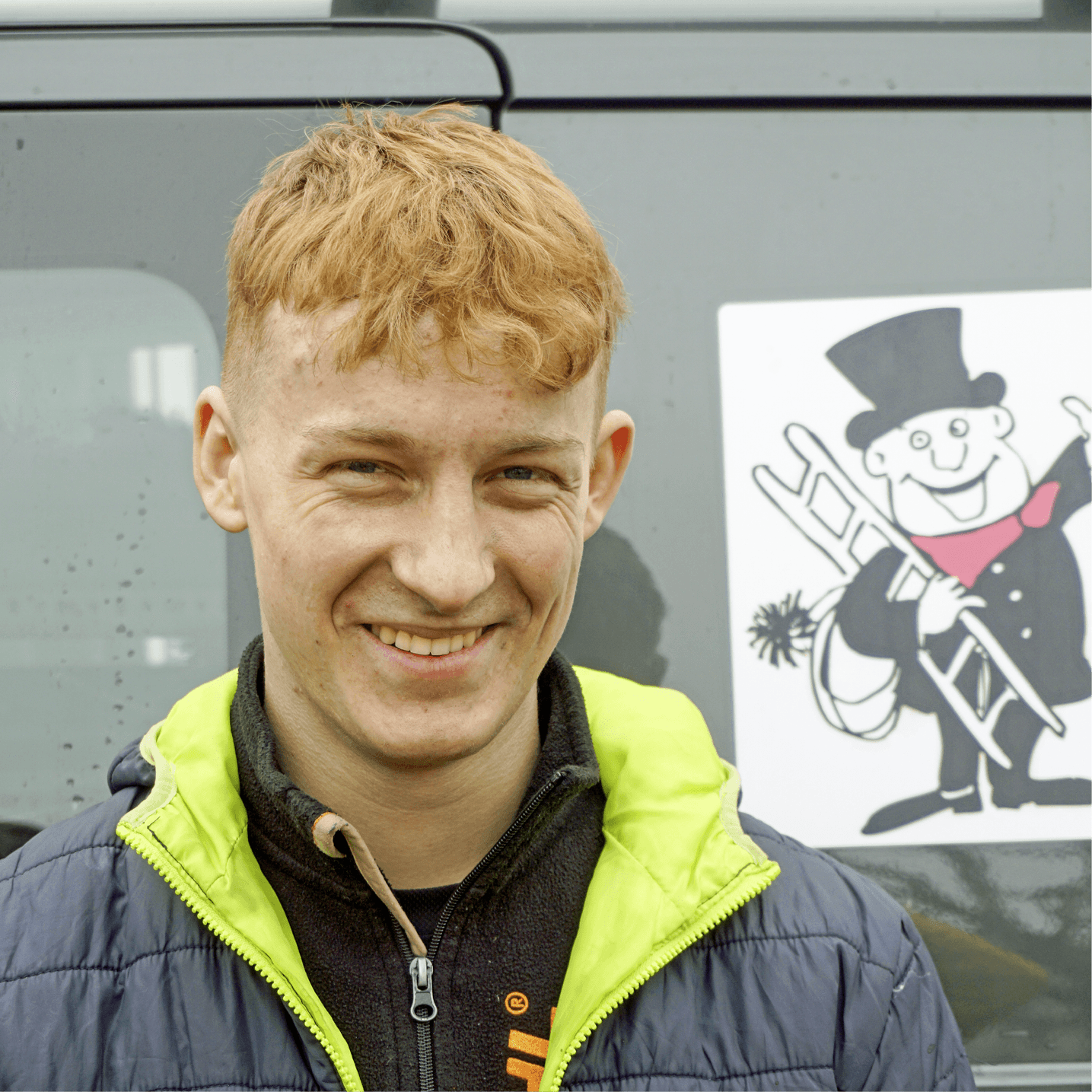 Manuel Rieser von der Kaminfeger Zurbrügg GmbH